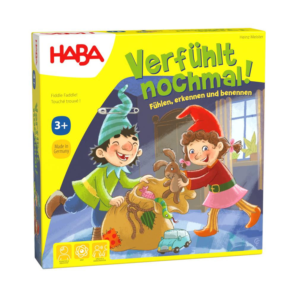 Haba Senzorick hra pre deti Pexeso vo vrecku Obrzky