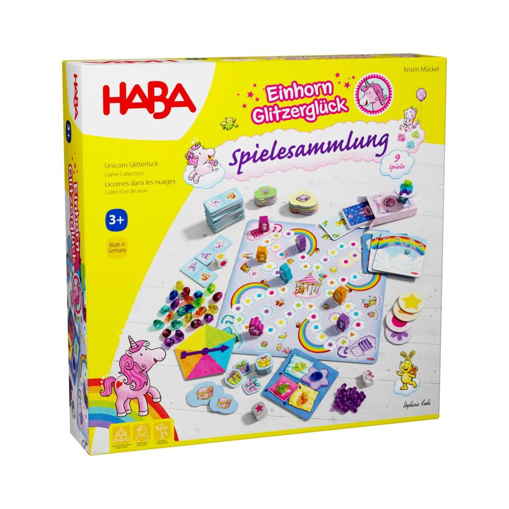Haba Spoloensk hra pre deti Magick jednoroec Sada 9 hier