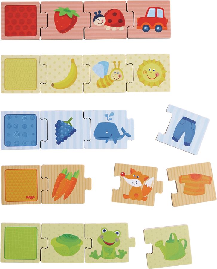 Haba Dreven puzzle na uenie farieb a priraovanie 20 ks