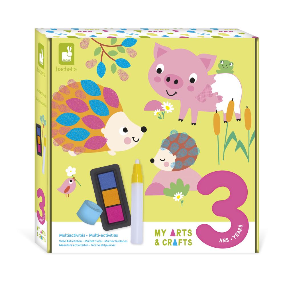 Janod Atelier Maxi Kreatvna sada My arts&crafts XXL sada s aktivitami od 3 rokov