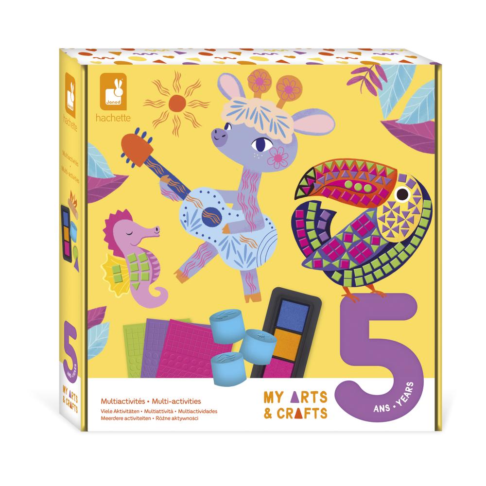 Janod Atelier Maxi Kreatvna sada My arts&crafts XXL sada s aktivitami od 5 rokov