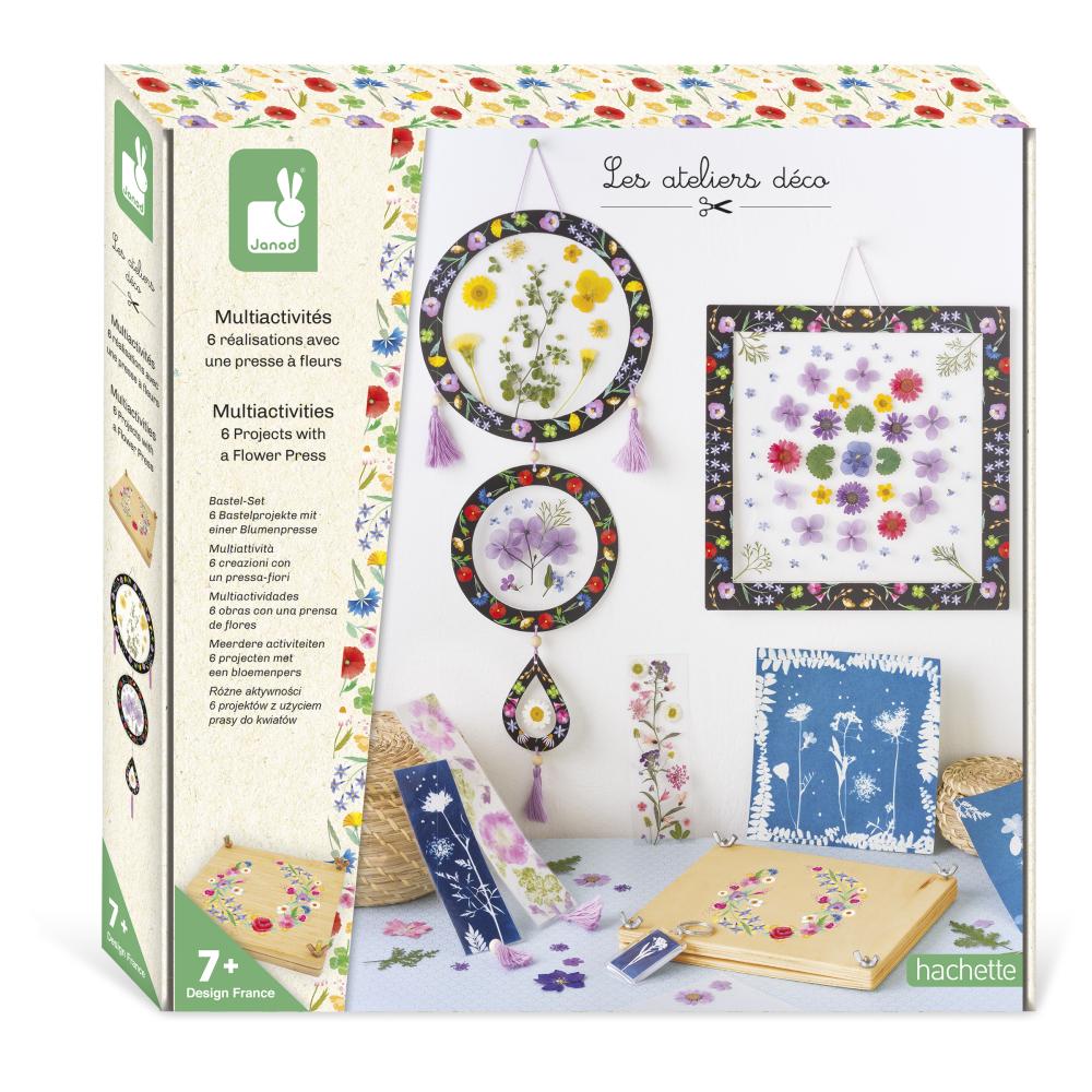 Janod Atelier Maxi Kreatvna sada XXL sada s aktivitami Herbr od 8 rokov