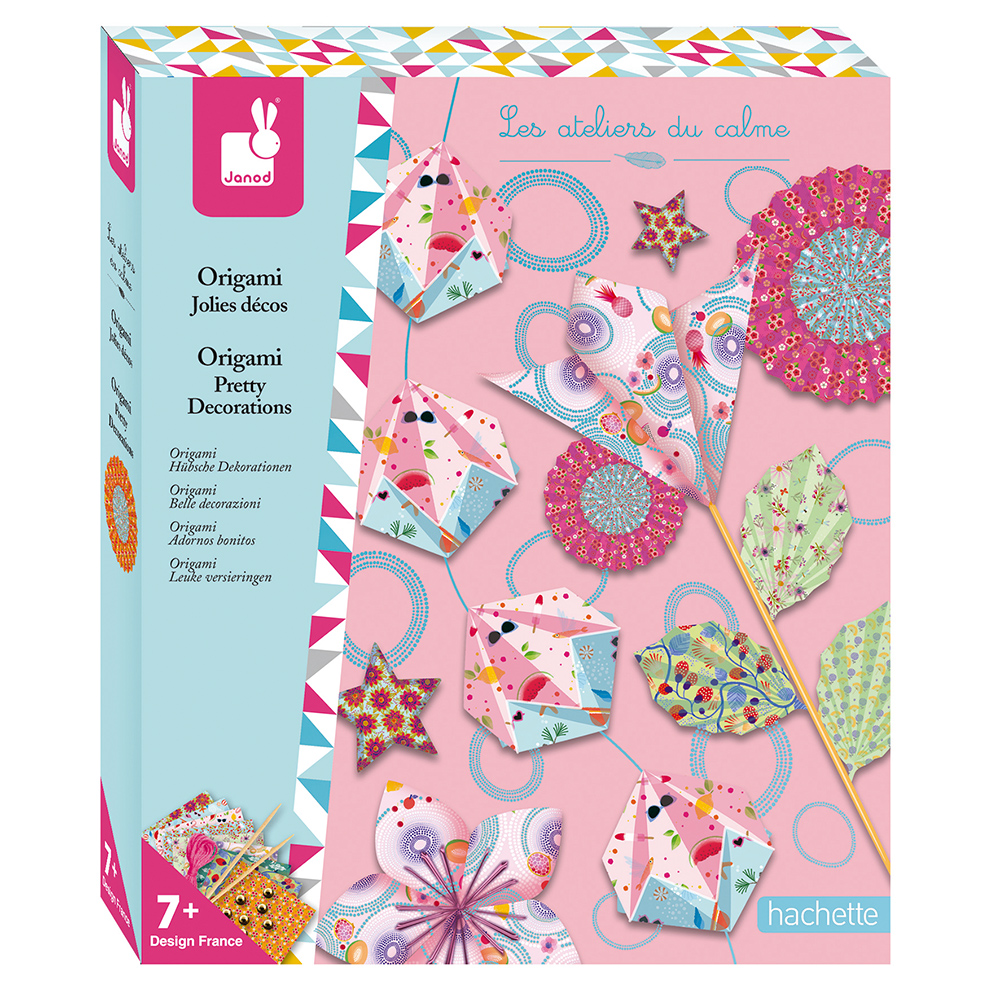 Janod Atelier Maxi Kreatvna sada Origami dekorcie 7+