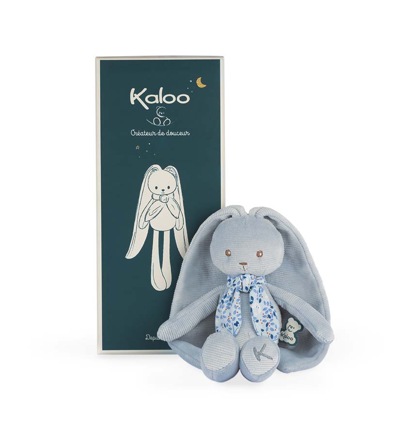 Kaloo Lapinoo Plyov zajac s dlhmi uami modr 25 cm