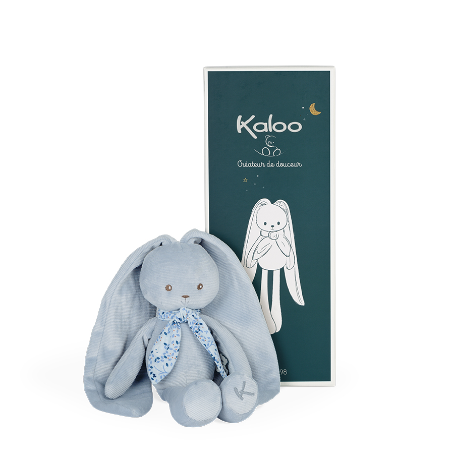 Kaloo Lapinoo Plyov zajac s dlhmi uami modr 35 cm