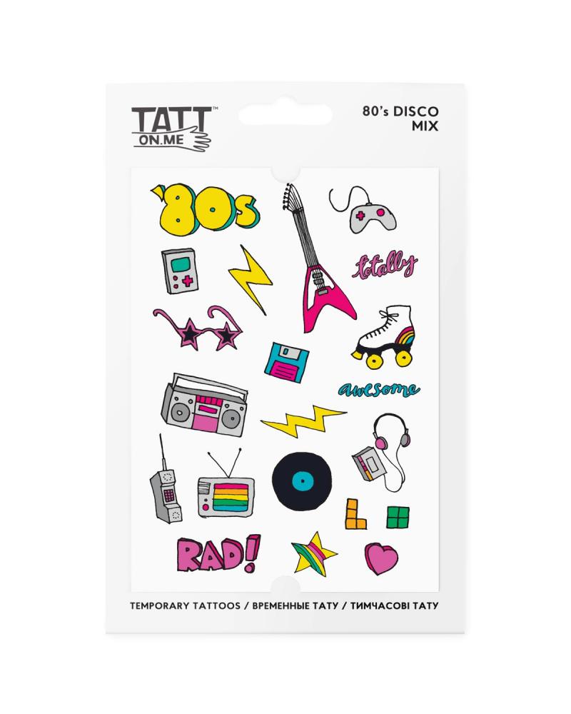 TATTonMe Vodeodoln doasn tetovaky 80 roky Disco mix