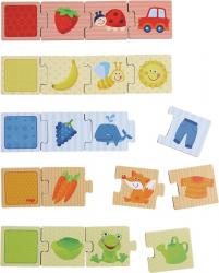Haba Dreven puzzle na uenie farieb a priraovanie 20 ks