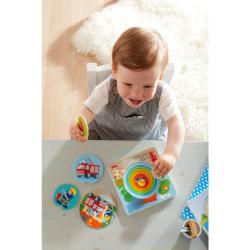 Haba Dreven vkladacie viacvrstvov puzzle Hasii 3