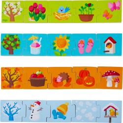 Haba Dreven puzzle na uenie Ron obdobia 20 ks
