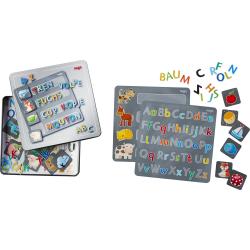 Haba Magnetick hraka Abeceda v kovovej krabici