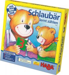 Haba Spoločenská hra pre deti Múdry medvedík matematika