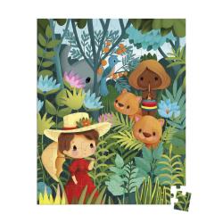 Janod Umeleck puzzle v kufrku Rousseau 1