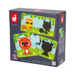 J02701 Janod Puzzle Duonimo Njdi tiene zvieratk 5