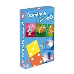 Janod Spoloensk zbavn hra Rigolo Domino