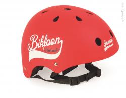 Janod Cyklistická prilba pre deti Bikloon červená s ventiláciou veľkosť 47-54 červená