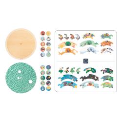 J05090 Janod Didaktik Vzdelvacia hra sstredenie a pozorovanie Puzzle Zhrad 6