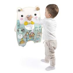 Janod Pure Dreven motorick doska s aktivitami Medve 13