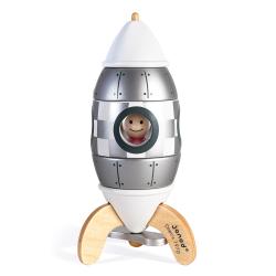 Janod Dreven magnetick skladaka Raketa Strieborn Special Edition