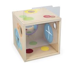 Janod Sensory Dreven didaktick kocka MultiActivity 6
