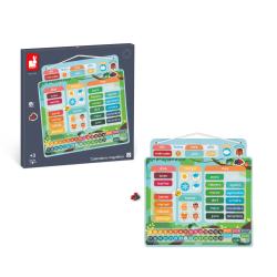J05460 Janod Magnetick tabua Kalendr s magnetkami panielsky jazyk 4