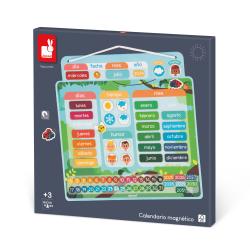 J05460 Janod Magnetick tabua Kalendr s magnetkami panielsky jazyk 6