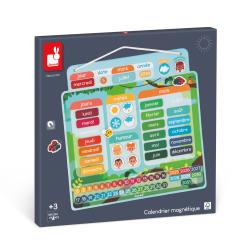 J05466 Janod Magnetick tabua Kalendr s magnetkami franczsky jazyk 5