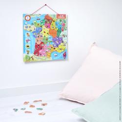 Janod Magnetick mapa Franczsko na zavesenie 11