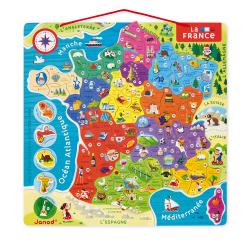 Janod Magnetick mapa Franczsko na zavesenie 2