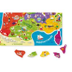 Janod Magnetick mapa Franczsko na zavesenie 4