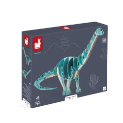 Janod Dreven 3D puzzle Dinosaurus Diplodocus Dino 42 ks 8