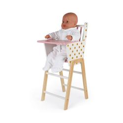 Janod Candy Chic Dreven stolika pre bbiku 4