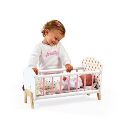 Janod Candy Chic Dreven postieka pre bbiku 6