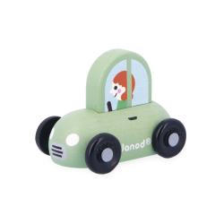 Janod Cross roads Dreven auto na tlaenie Hatchback zelen 3