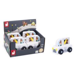 Janod Cross roads Dreven auto na tlaenie Auto s prvesom biele 2