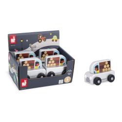 Janod Cross roads Dreven auto na tlaenie Pickup siv 2