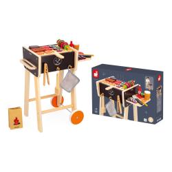 J06619 Janod Dreven Barbecue Gril s prsluenstvom 13