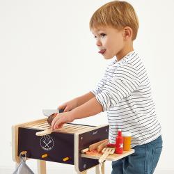 J06619 Janod Dreven Barbecue Gril s prsluenstvom 3