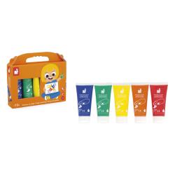 Janod Colorino Prstov farby 5 farieb od 1 roka