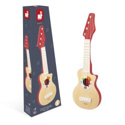 Janod Drevený hudobný nástroj pre deti Rock gitara Confetti 2