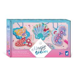 Janod Atelier Midi Kreatvna sada Trblietav obrzky s krytlikmi Magick ocen 7+