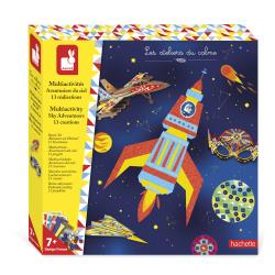 Janod Atelier Maxi Kreatvna sada XXL sada s aktivitami Vesmrne dobrodrustv od 7 rokov