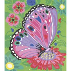 Janod Atelier Sada Maxi Maľovanie podľa čísel Motýle od 7 rokov 7