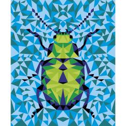 Janod Atelier Sada Maxi Maľovanie s číslami Hmyz od 7 rokov 4