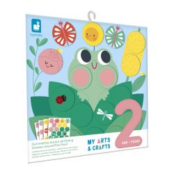 Janod Atelier Mini Kreatvna sada My arts&crafts Okrhle nlepky od 2 rokov