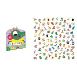 Janod Samolepky Dinosaurus 100 ks 3