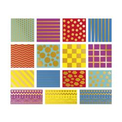 Janod Samolepky Geometrick tvary 150 ks 9