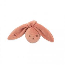 Kaloo Lapinoo Jemn hrklka v tvare loptiky s uvzovacmi uami terracotta