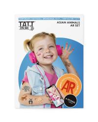 TATTonMe Živé tetovačky pre deti Ázijské zvieratá