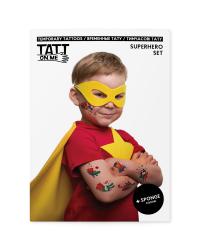 TATTonMe Tetovačky pre deti Super hrdinovia sada