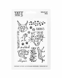 TATTonMe Vodeodolné doèasné tetovaèky Divoké maèky mix